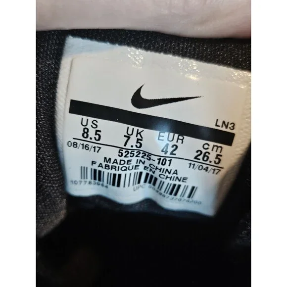 Nike Air Max Sped Turf 49ers Sneakers Men's Size 8.5 Red, White, Black, And Gold - Picture 11 of 13